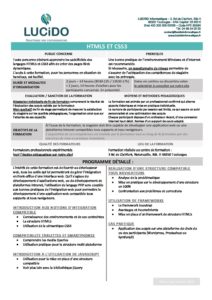 HTML5 et CSS3 pdf