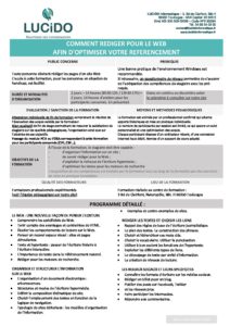 Rediger pour le web pdf