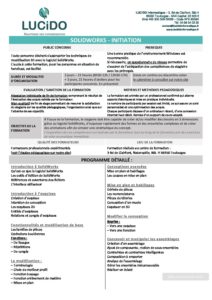 Solidworks initiation pdf