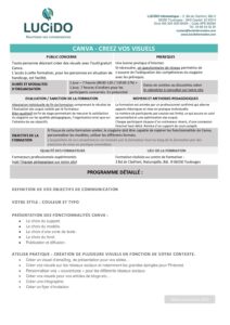 Canva creer vos visuels pdf