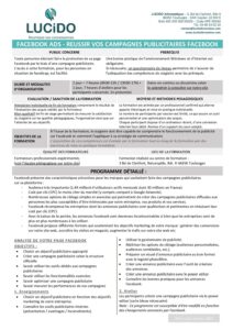 Facebook Ads reussir vos campagnes Facebook pdf