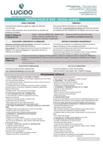 Rediger pour le web nv av pdf
