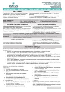 Facebook Ads reussir vos campagnes Facebook pdf