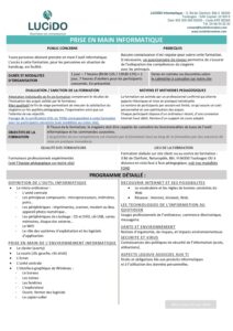Prise en main informatique pdf